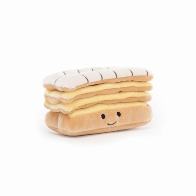 Jellycat Pretty Patisserie Mille Feuille USA | 46150XLHB